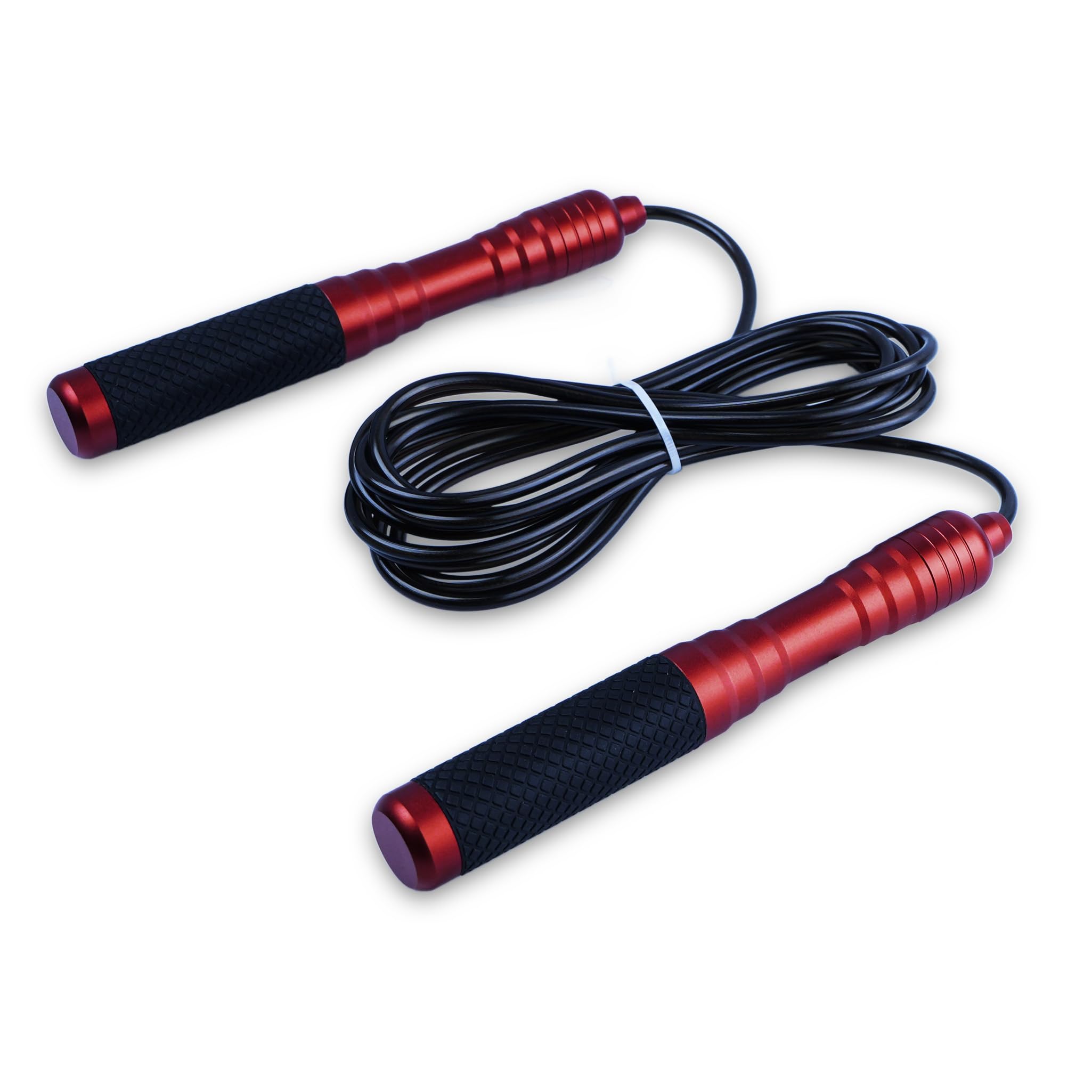 Tennex Jump Rope T-555 Red for Men and Women | Adjustable Skipping Rope | Aluminium Handle-image-35