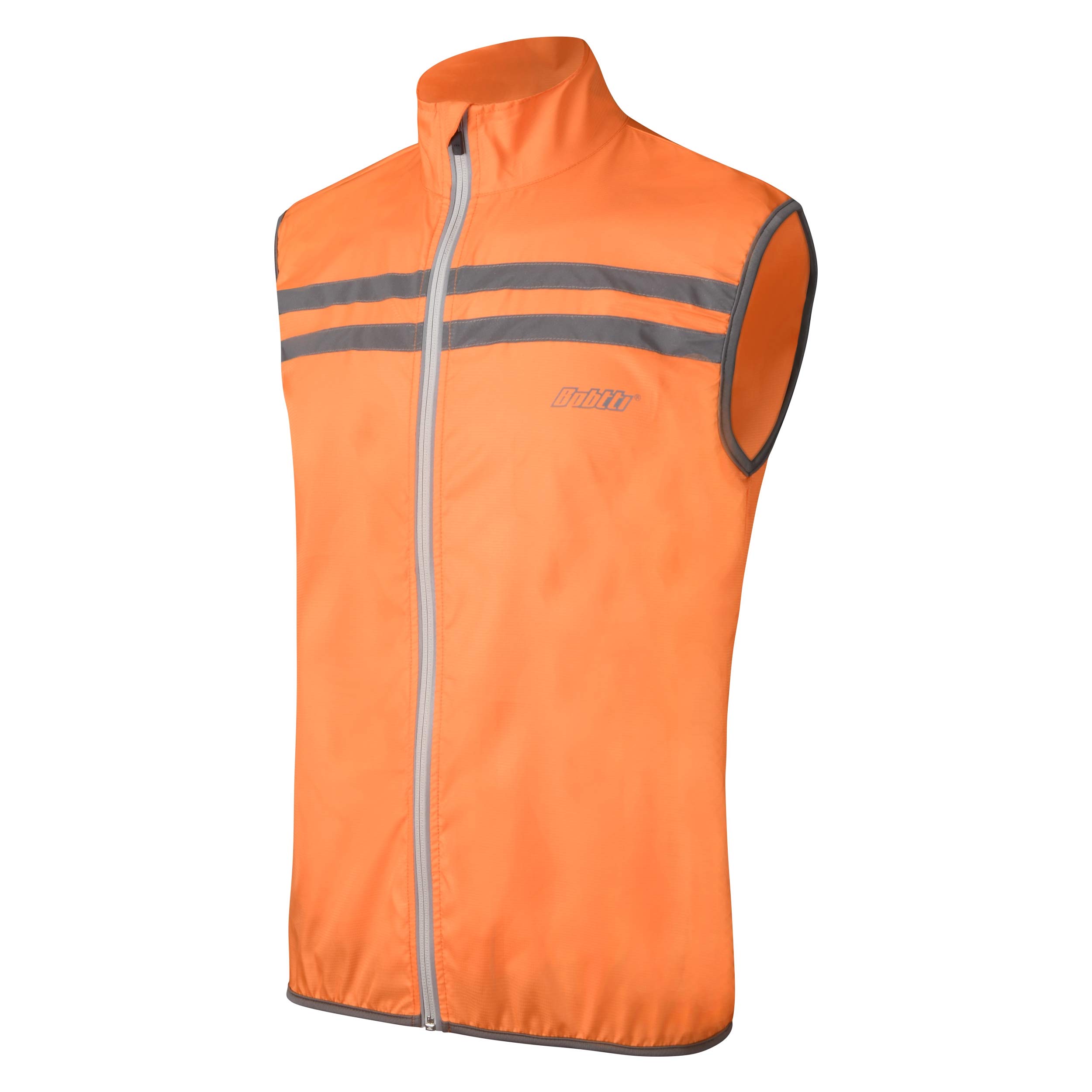 bpbtti Chaleco de ciclismo de alta visibilidad para hombre, sin mangas, resistente al viento y reflectante