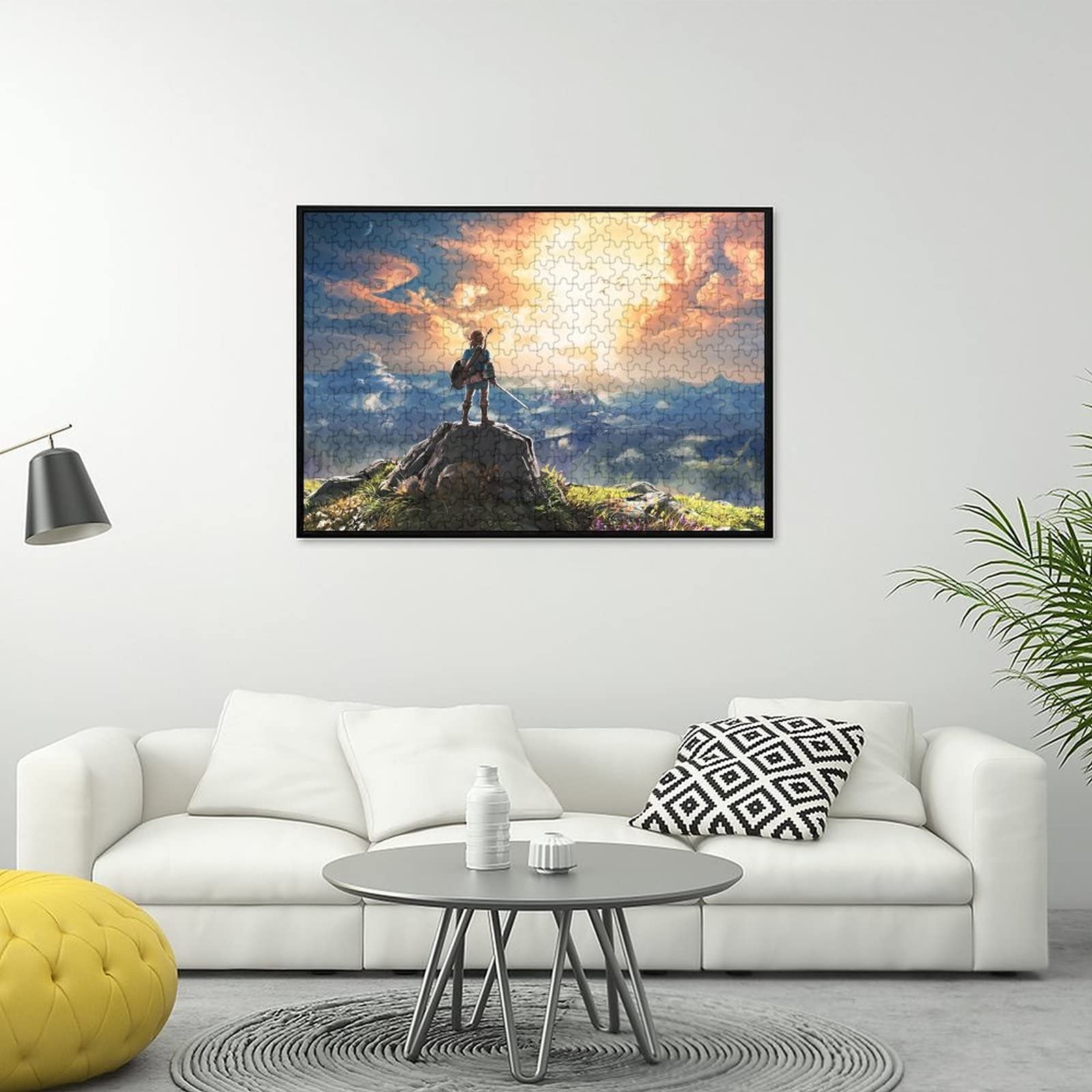 The Legend Of Zelda Puzzle – 1000 Teile Für Erwachsene & Familien | Dekoratives Motiv Im Format 50x70 Cm