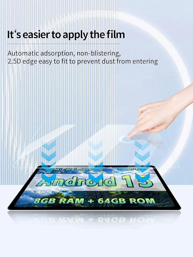 Protector de Pantalla de Vidrio Templado para Tablet 10.1 Pulgadas, 2 Unidades miniatura 6