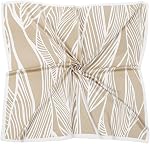 JN&LULU Women's satin square scarf Fashion pattern large hair scarf wrap headscarf 35" x 35"