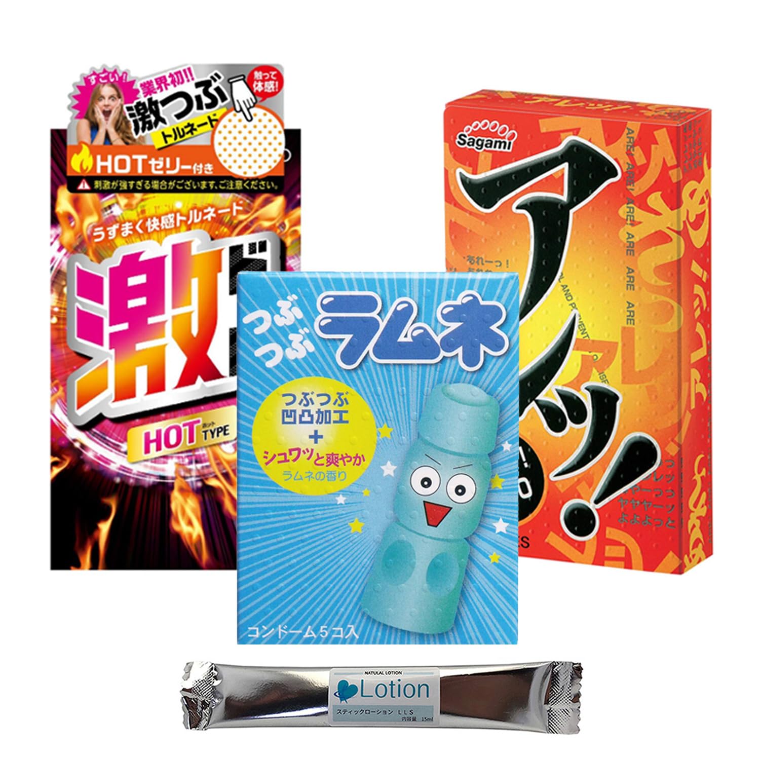 Amazon | コンドーム イボ付き 激ドット ホットタイプ（8個入） アレッ
