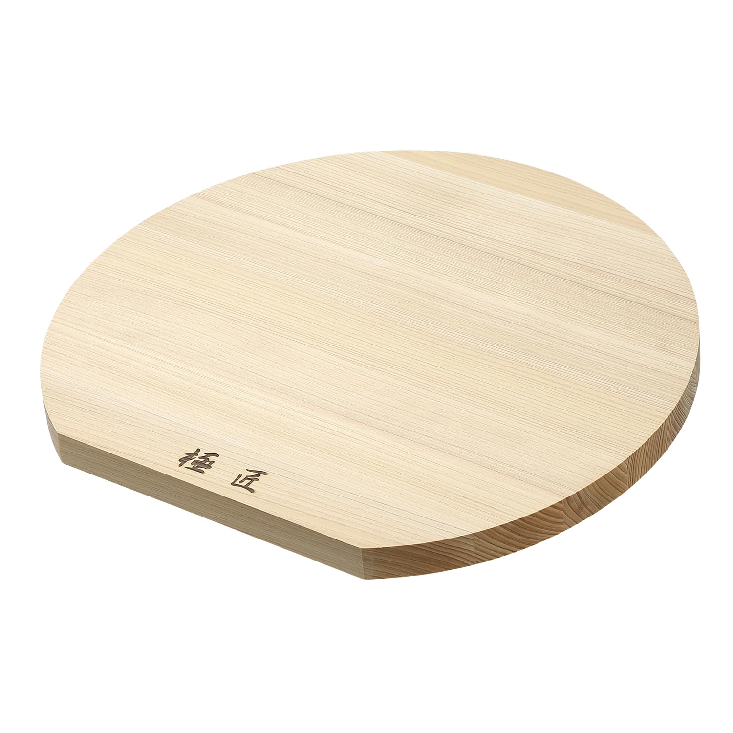 Amazon | 【極匠】 ひのき まな板 D型 大 35×32×2cm 木製 桧 まないた