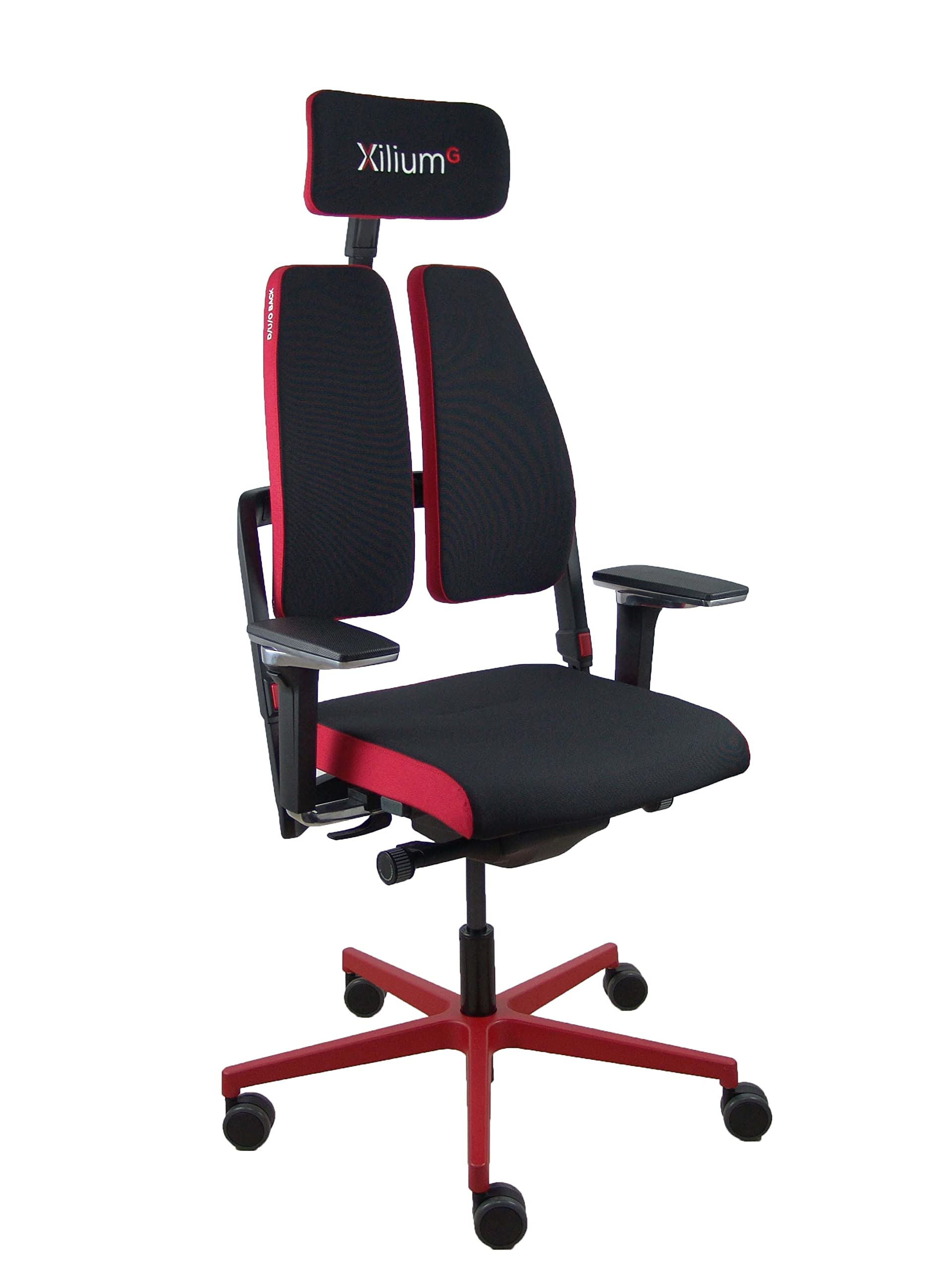 Piqueras y Crespo Xilium G Gaming Stuhl, Aluminium, rot, Grande