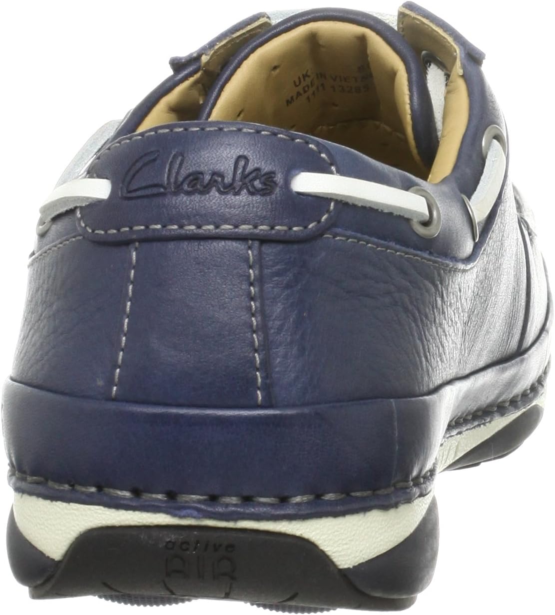 Amazon.co.jp: [クラークス] Movers Deck 20348348 Navy Leather(Navy