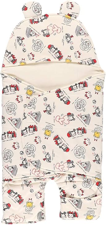 Amazon Co Jp 西松屋 ディズニー 足付きおくるみアフガン ツムツム 服 ファッション小物