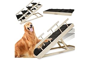 Dog Ramps with Side Rails - The Safe and Secure Way to...
