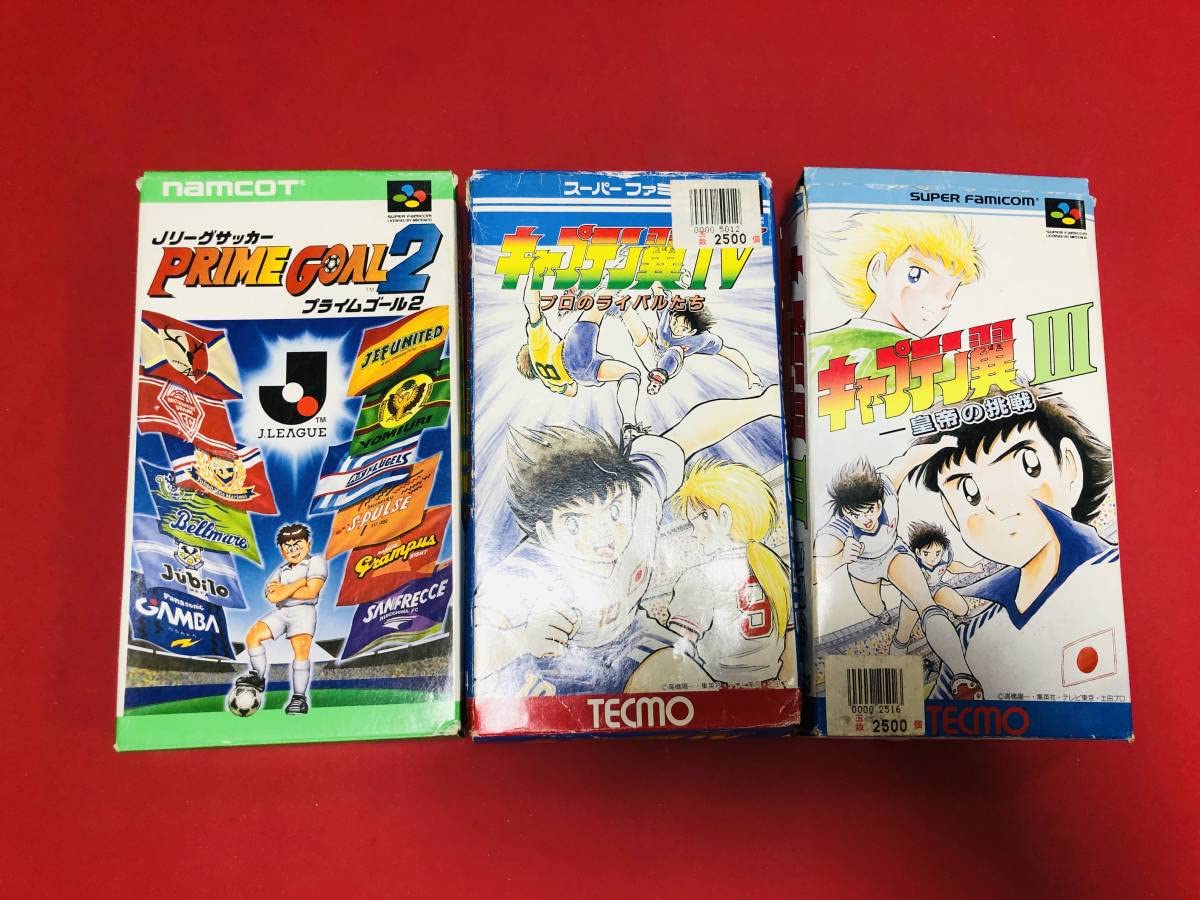 Amazon.co.jp: キャプテン翼 3 4 Ⅲ Ⅳ プライムゴール2 箱説付 3本 