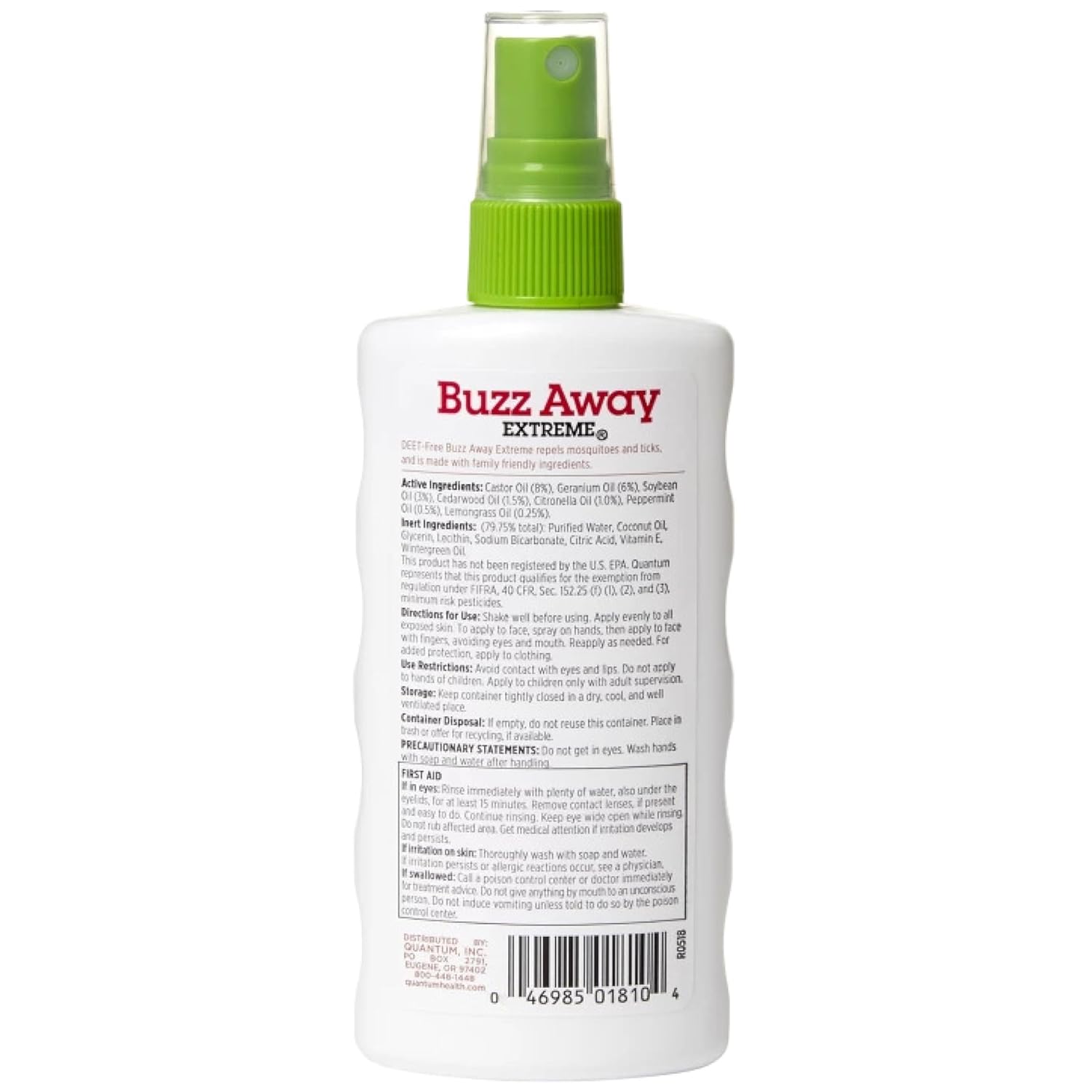 Quantum Buzz Away Insect Rpllnt Extrm