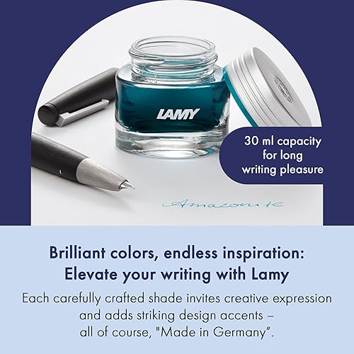 Miniatura 2 de Lamy Crystal Ink - Tinta embotellada para pluma estilográfica, 1.0 fl oz, Ágata 30ml