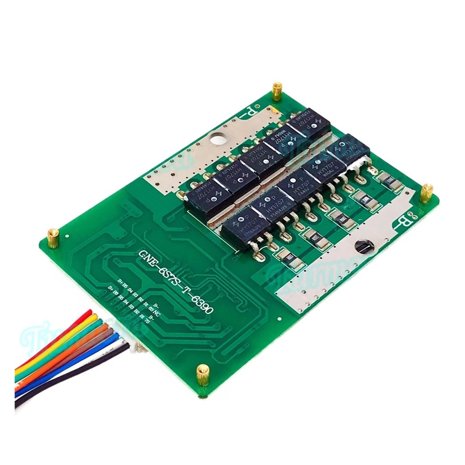 Płyta BMS, 6S 24V 7S 29,4V 100A Maks. Płytka baterii litowej 300A Balance BMS z NTC do użytku z akumulatorami do rowerów elektrycznych i e-skuterów(7S BMS)