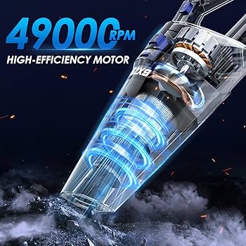 Chi⭐︎kook☆ Amazon.com - Gxzsk Handheld Vacuum Cordless, 15000PA Strong