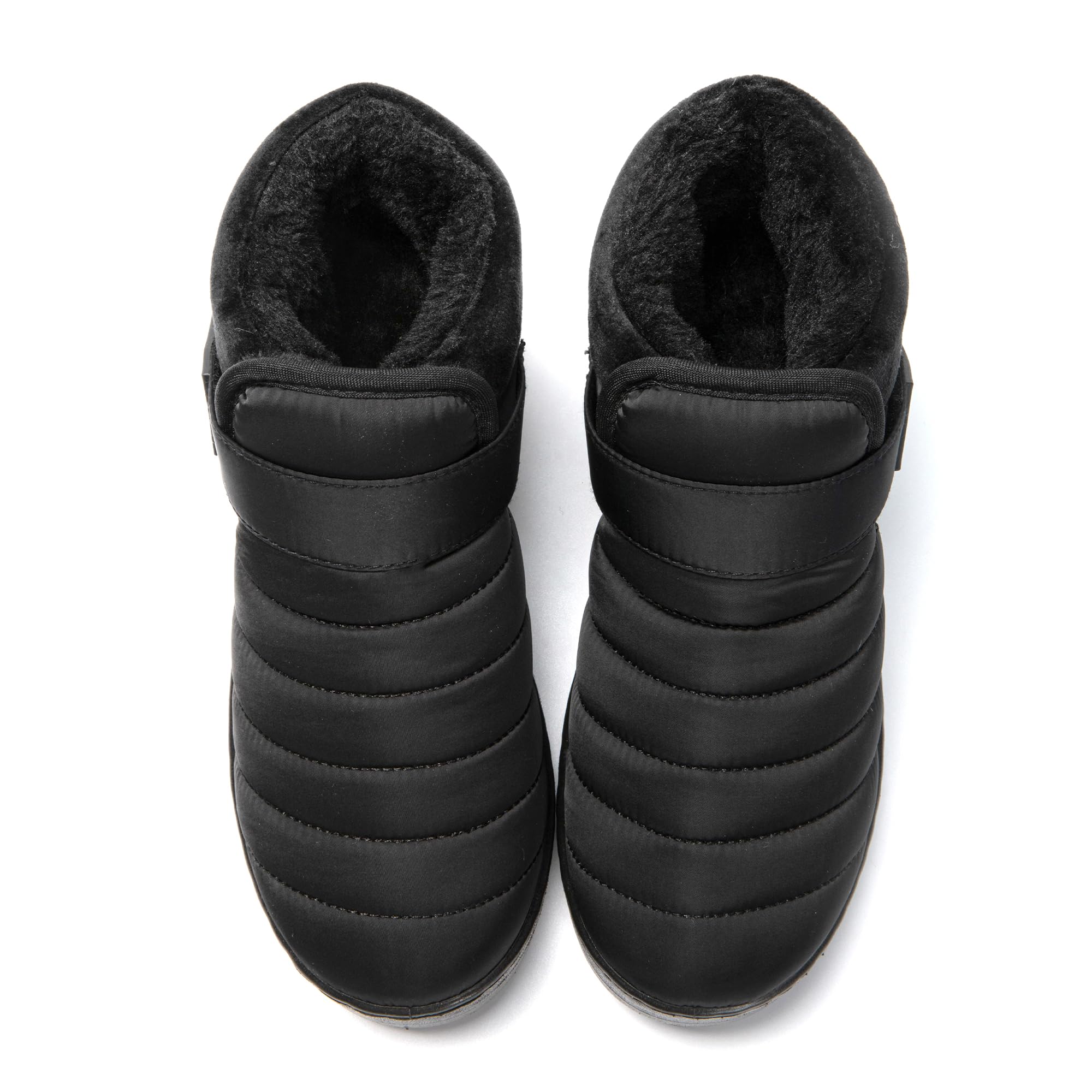 JOMIX Pantofole Stivali Invernali Uomo Ciabatte Chiuse Calde da Casa Scarpe Mocassini da Inverno Babbucce Pelose Comode