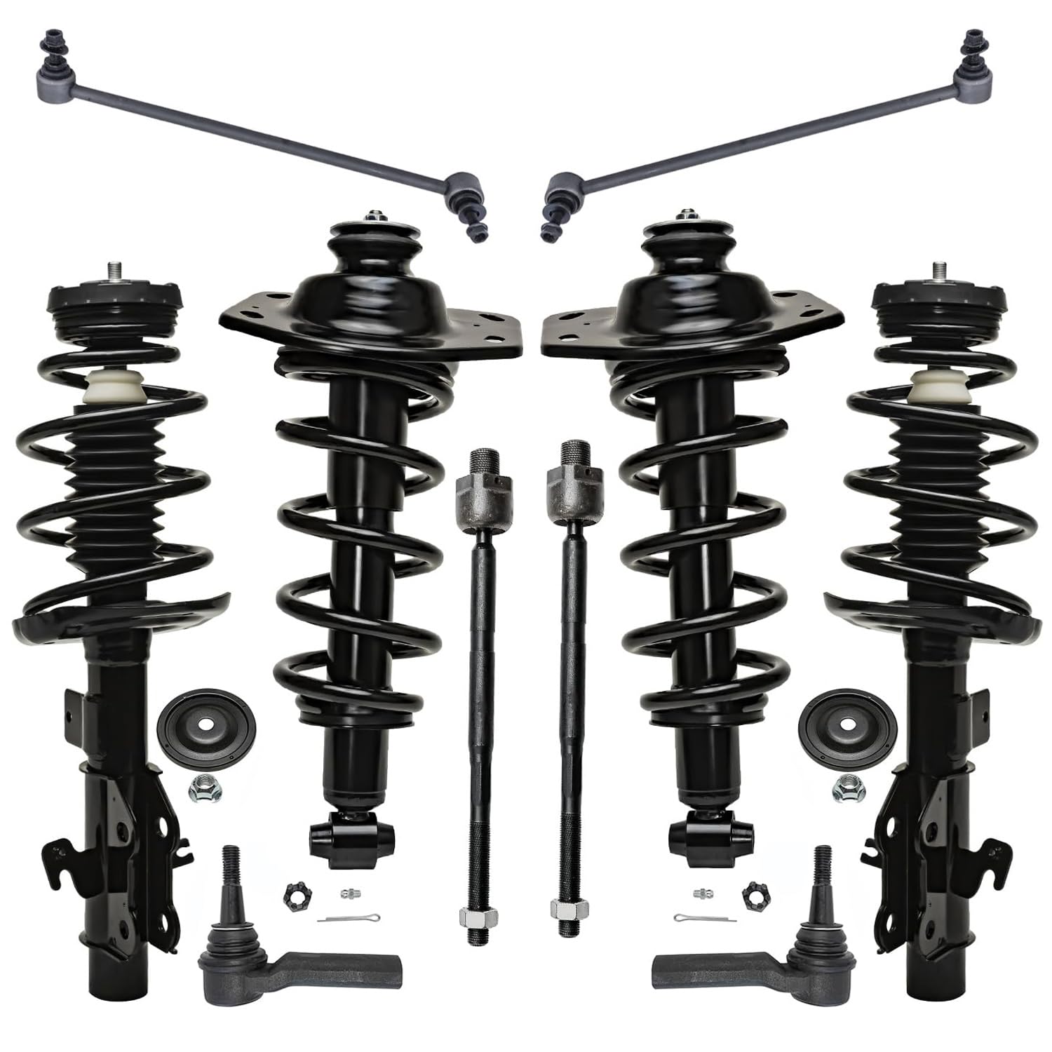 Detroit Axle - 3.6L 10pc Struts Kit for 2011 Chevrolet Camaro