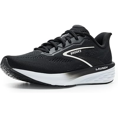 Brooks Launch 12 black/grey/white