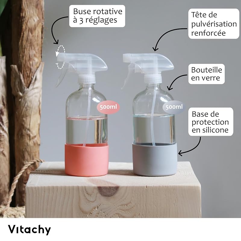 Vaporisateur saumon - vue 1