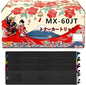 MX-60JT       Sharp MX60JT MX-3570N 3570V 4050N 4050V 4070N 4070V 5050N       50000   4 BK/C/M/Y