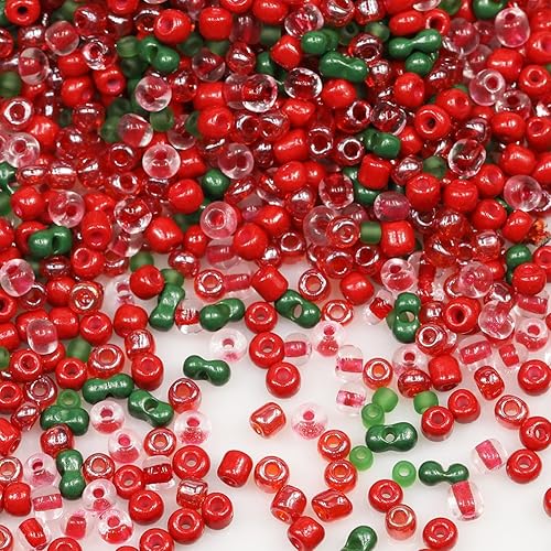 Vista 73 de Tamaño 6/0 - Cuentas de semillas de vidrio para manualidades de 0.157 in, cuentas blancas para la fabricación de joyas