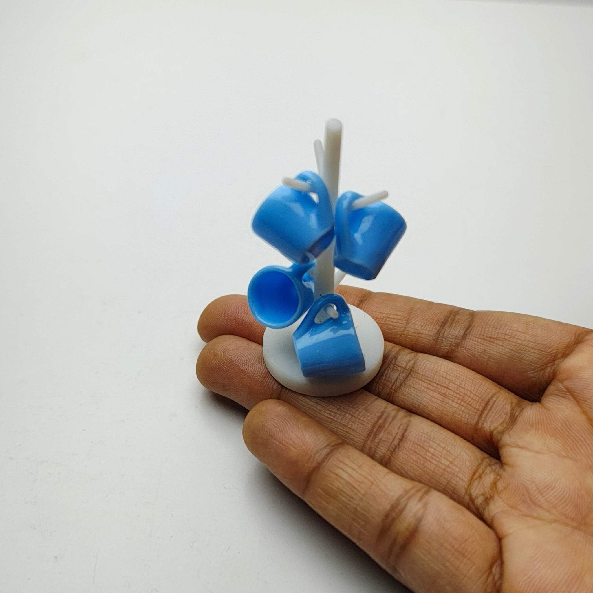 Plastic/Resin Miniature Display Model Cup with Stand, Unisex, 1:12 Scale, Multiocolor, 4.3x2.5x3.2 cm, 3 Years and Up-image-11
