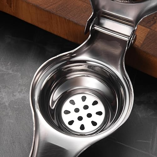 Miniatura 3 de Exprimidor de limón, Exprimidor de limón, Exprimidor de cítricos de mano, Metal Lemon Hand Press, Herramienta de barra exprimidora de lima, Prensa