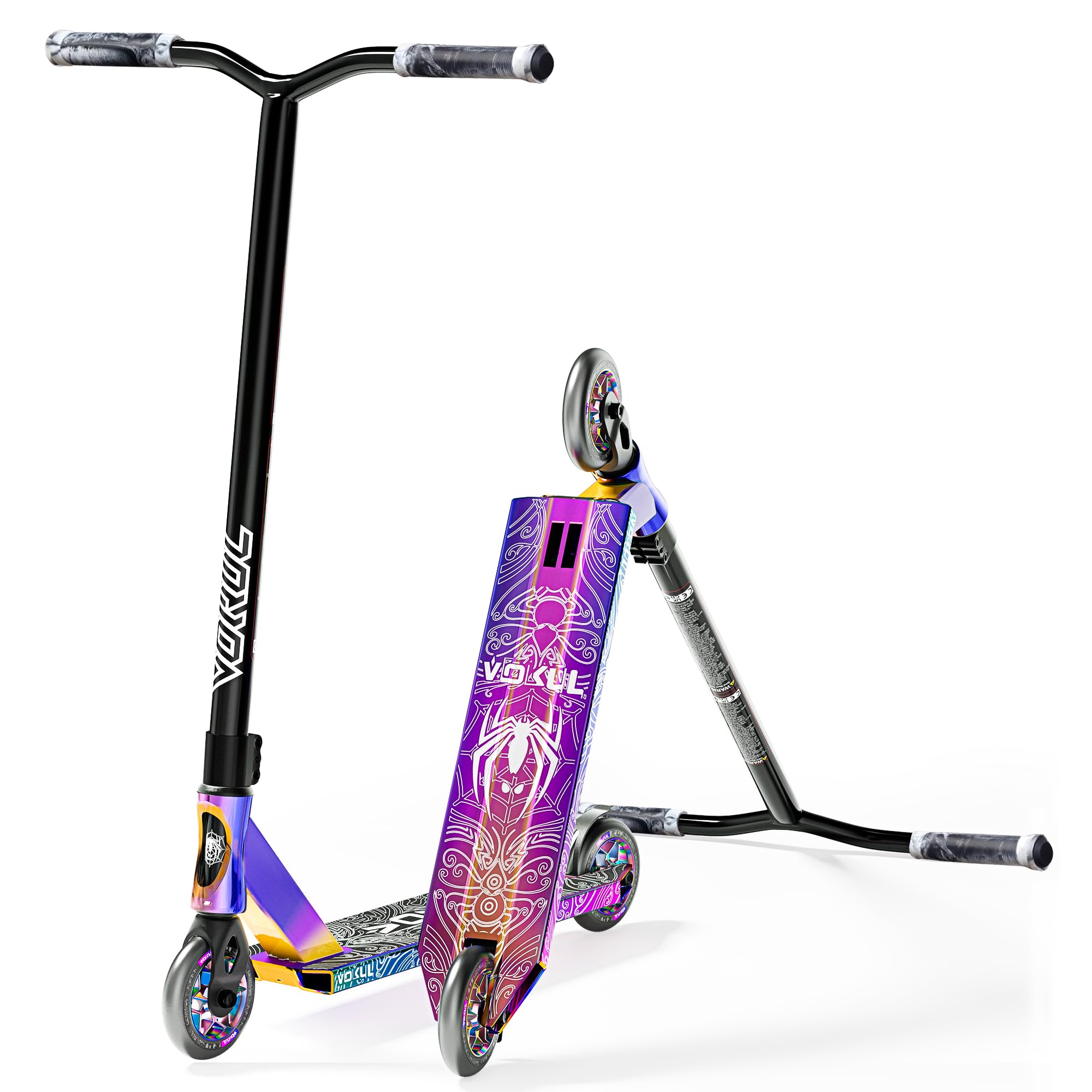 VOKUL K1 Pro Stunt Trick Scooter for Kids 8 Years and Up Freestyle Skate Park Street for Boys Girls