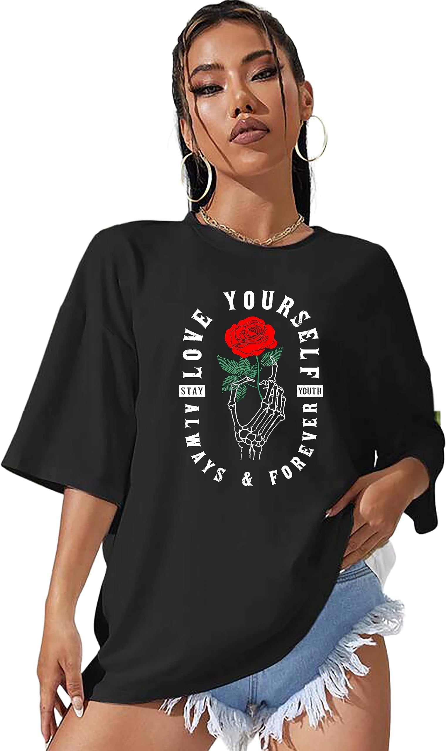Women's Cotton Oversized Fit T-Shirt