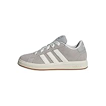 adidas Unisex – Bambini e Ragazzi Grand Court 00s Shoes Kids, Grey Two, off White, Gum, 38 EU