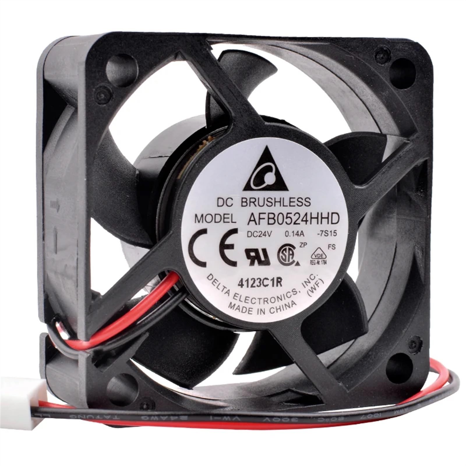 FCARUMIQP AFB0524HHD 5cm 5020 DC24V 0.14A 2 line Double Ball Bearing Large air Volume Inverter Cooling Fan