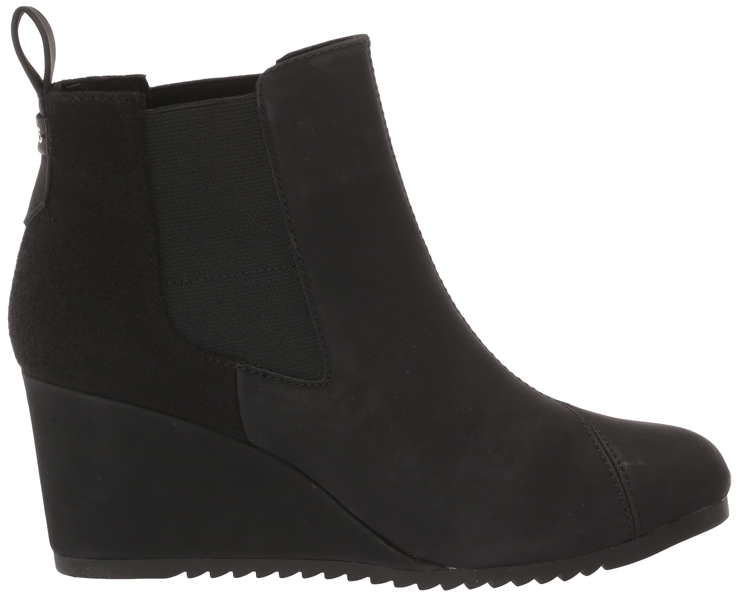 TOMS Damen Bailey Stiefeletten, Wildleder/Textil/Leder - Booties für Damen