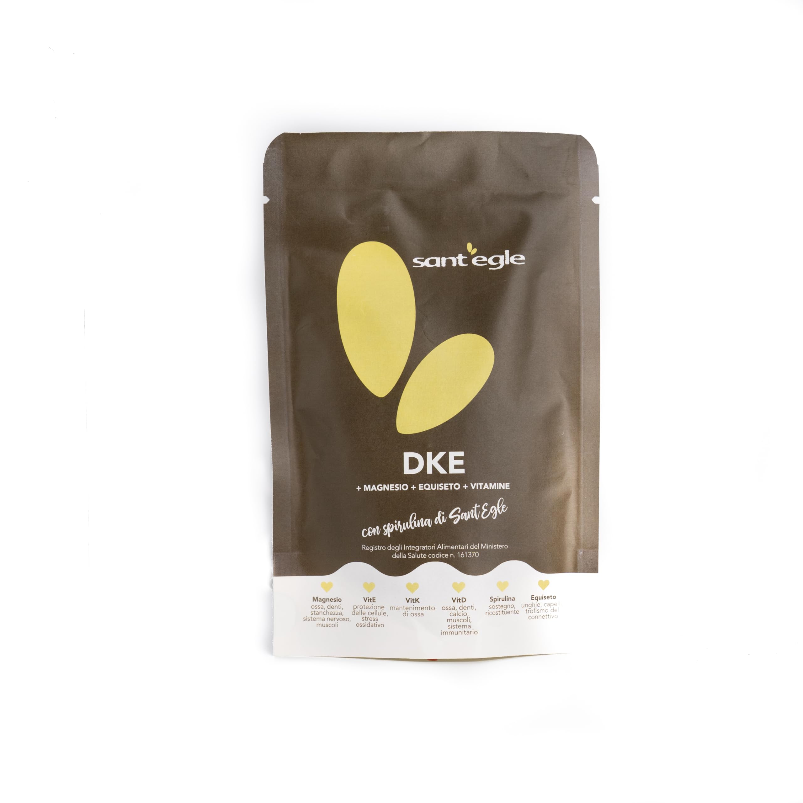 Sant'Egle Integratore Vitamine DKE con Magnesio, 90 cps | In capsule, 100% naturale
