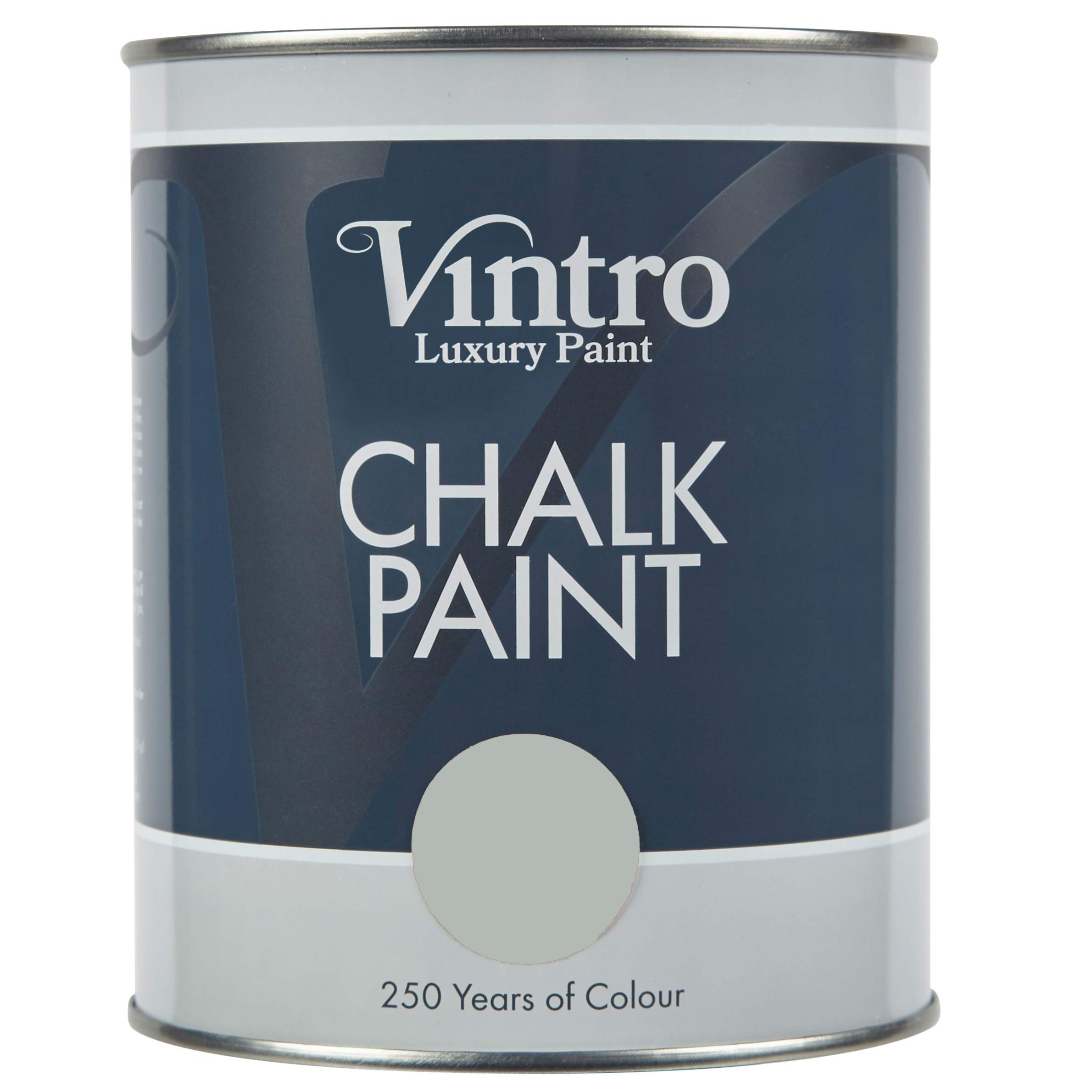 Vintro Charcoal Grey Chalk Paint/furniture Paint Matt Finish 1 Litre (Midnight) from B&Q