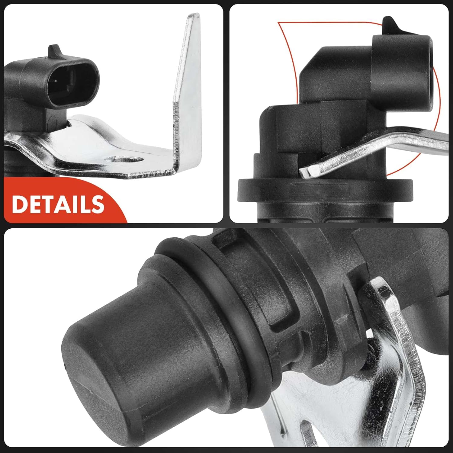 A-Premium Engine Camshaft Position Sensor Compatible with Ford E-350 E-450 E-550 F-350 Super Duty 1999-2003 F750 F650 Excursion 2000-2003 V8 7.3L Diesel, Replace# 1876735C91