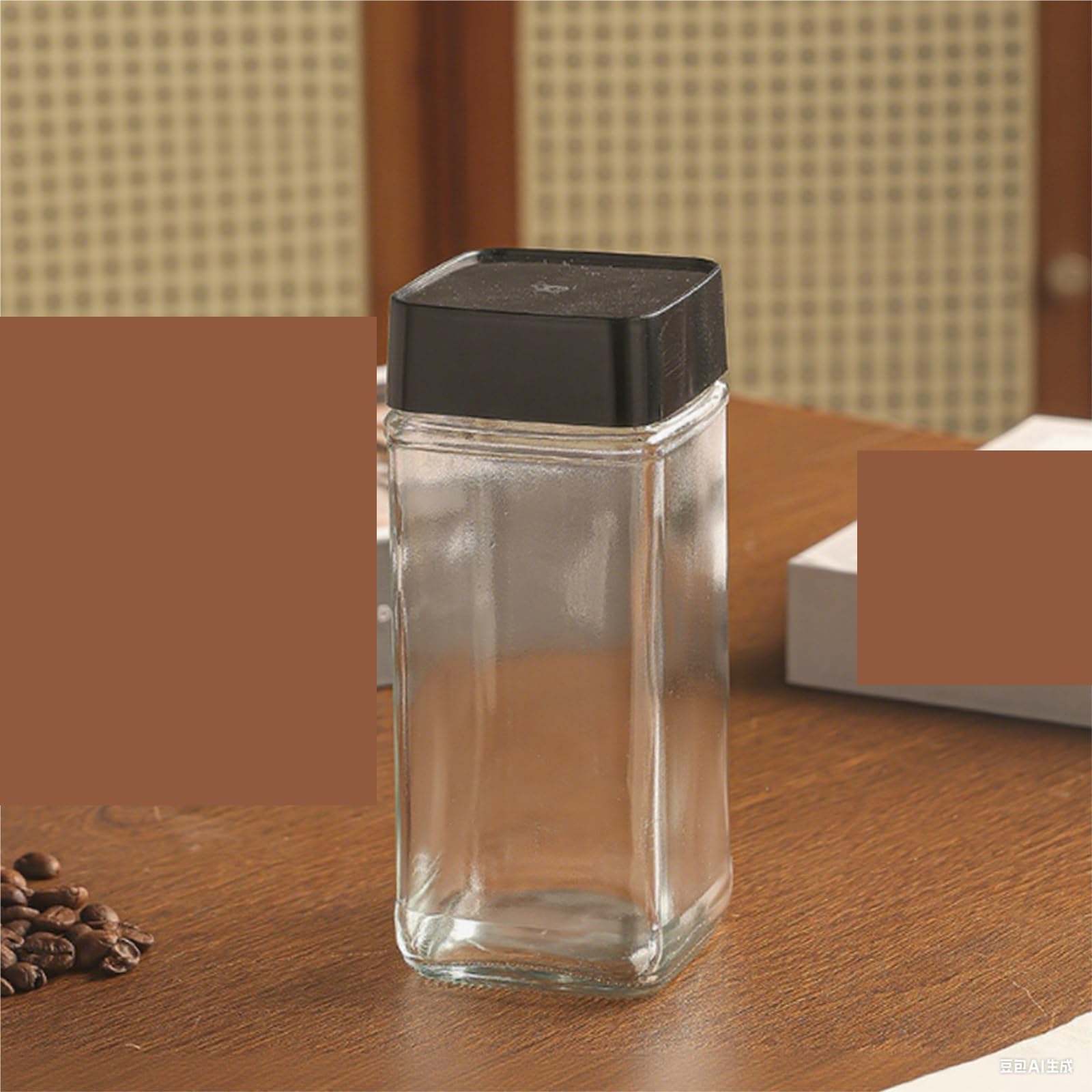 Vorratsgläser - Küche Luftdicht 2 Pcs Glas Lagerung Gläser Lebensmittel Kanister Mit Schraube Deckel For Hause Vorratsdosen