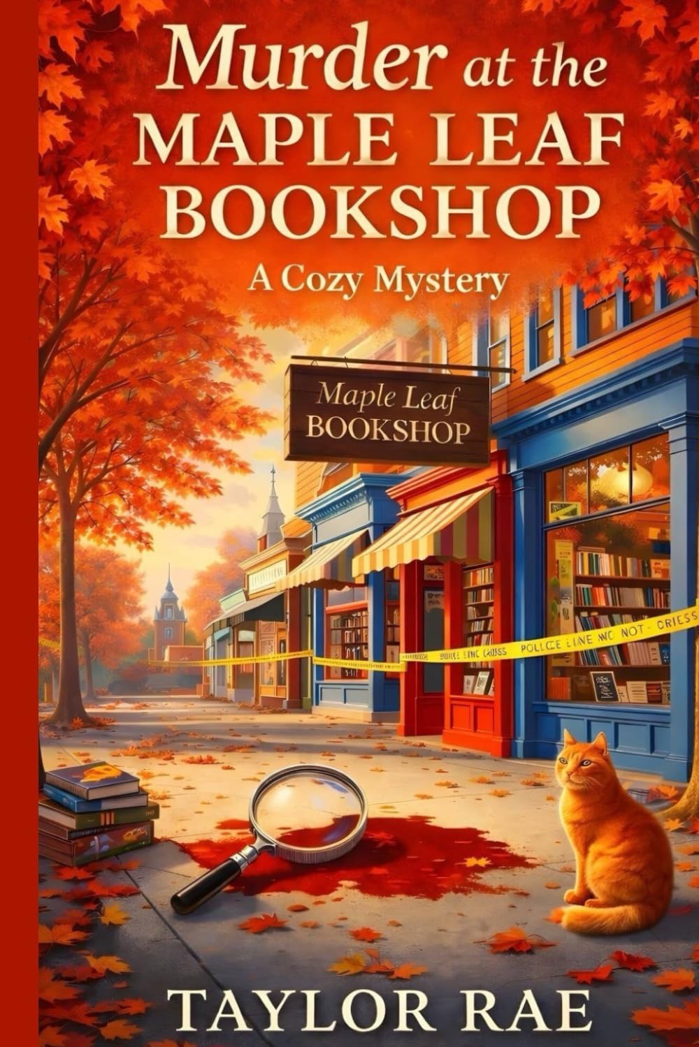 Murder at the Maple Leaf Bookshop: A Small Town Cozy Mystery (Maple Hollow Mysteries)
