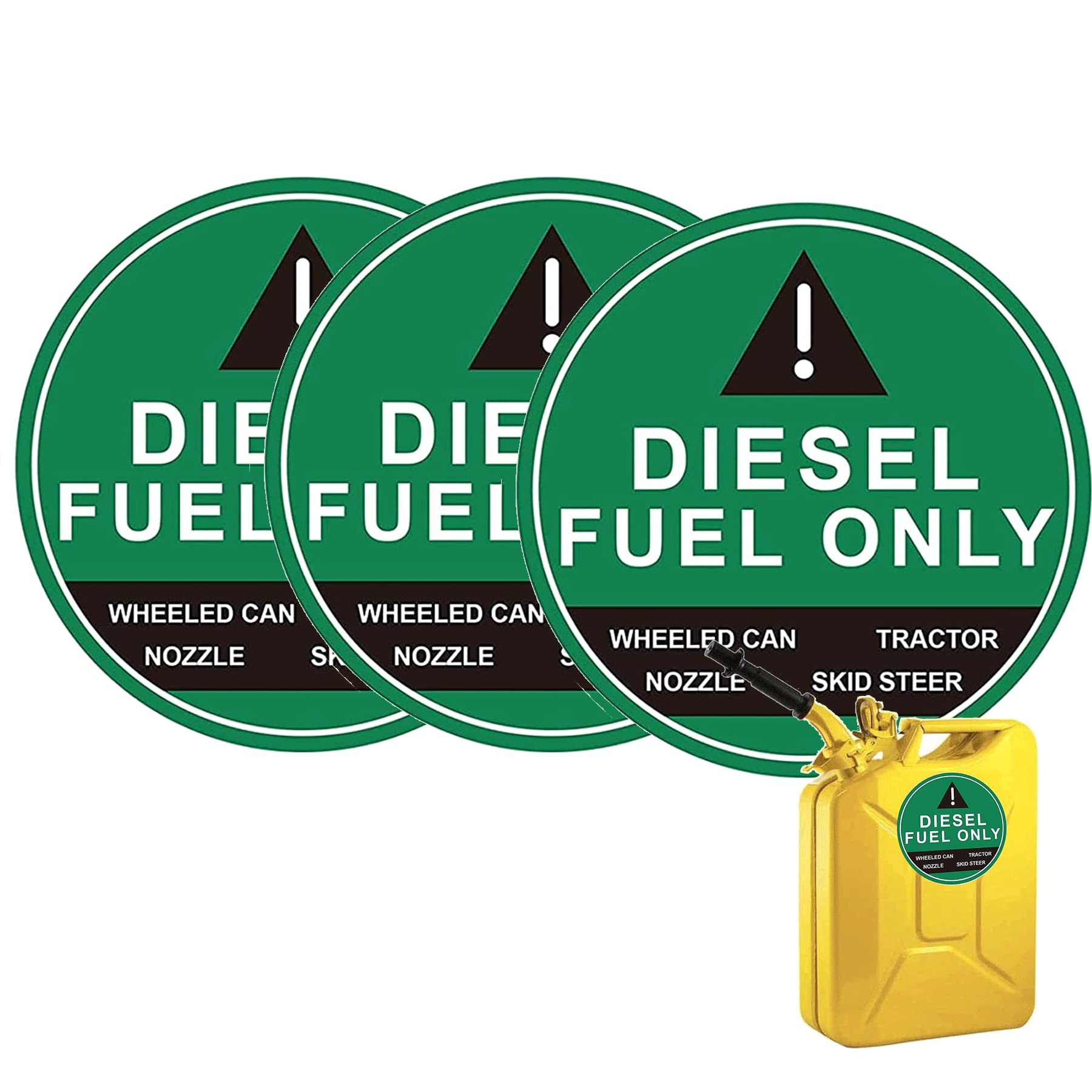 XTRAYXRAY Diesel Only Sign Sticker Safety Label Vinyl