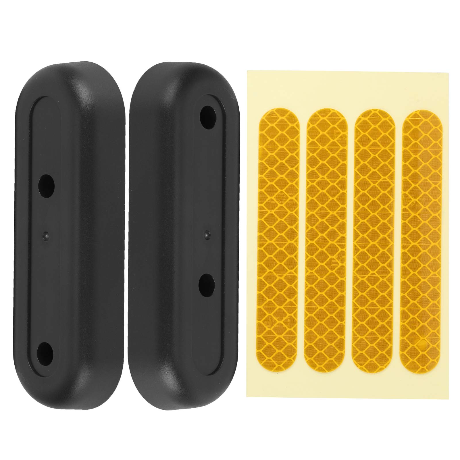 Keenso Electric Scooter Fork, Yellow, PET Plastic, Decorative Cover, Reflective Sticker, Suitable for Ninebot Max G30 Electric Scooter