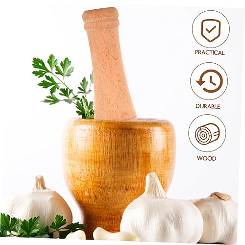 Miniatura 8 de DOITOOL Chucrut Pounder para frascos Mason Fermentaciones vegetales, palitos de madera de 7 pulgadas, chucrut