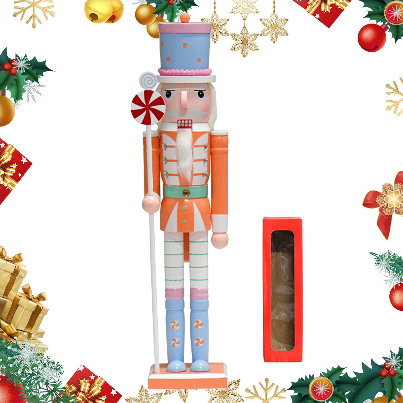 Casse-noisette en bois déco maison et salon chaleureux pour Noël