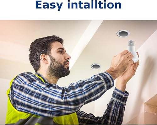 Miniatura 5 de BR20 Bombilla LED regulable 3000 K, blanco cálido, 7 W, 50 W, 60 W, equivalente a 750 lm, base E26, bombillas de inundación para iluminación de