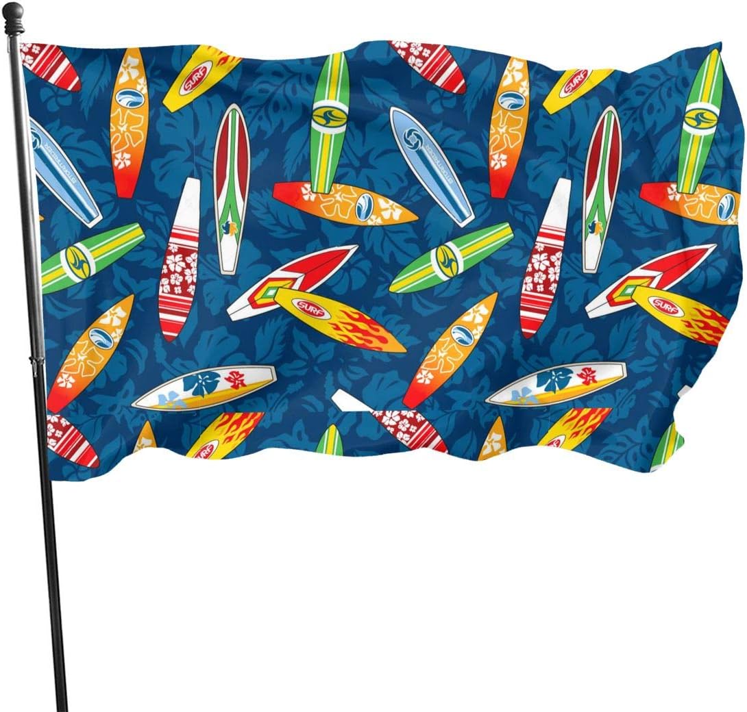 BAGR Various Surfboard Garden Flag, Decorations for Home