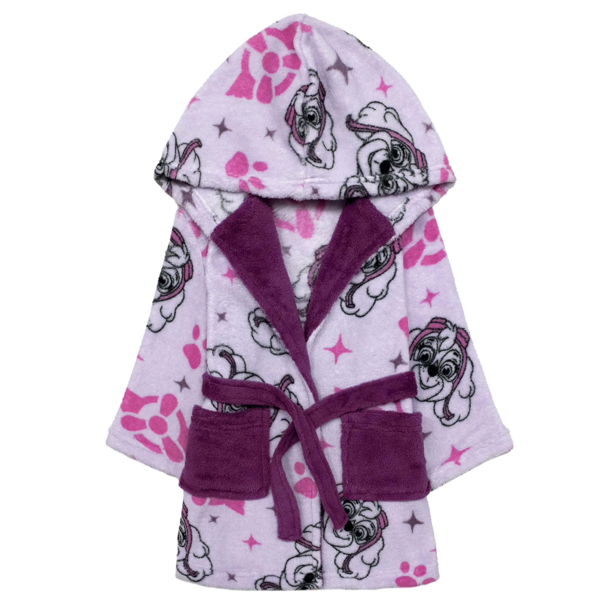Paw Patrol Bata polar invierno niña 6 años 7001, violeta, 6 años