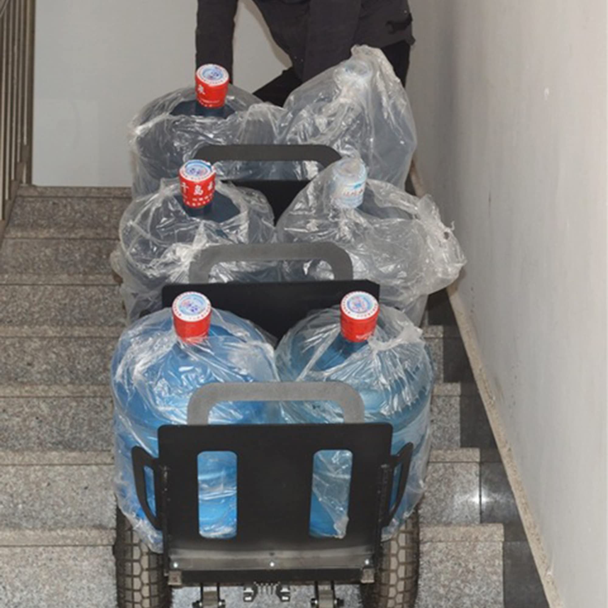 Carrello portautensili per saliscale elettrico pieghevole da 650 W/1000 W per la logistica|Magazzino/A / 1000W