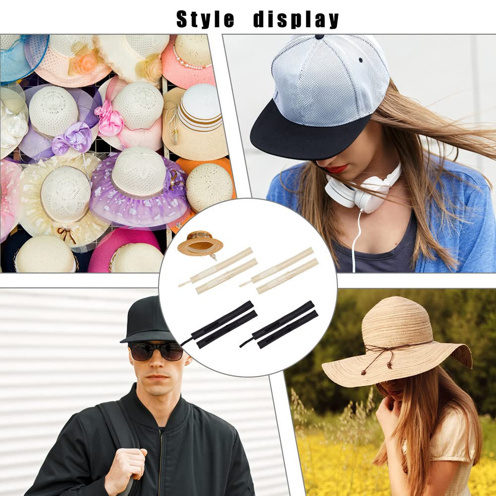 Riduttori Taglia Cappello - 40 Pezzi Autoadesivi In Schiuma EVA, 11x2 Cm