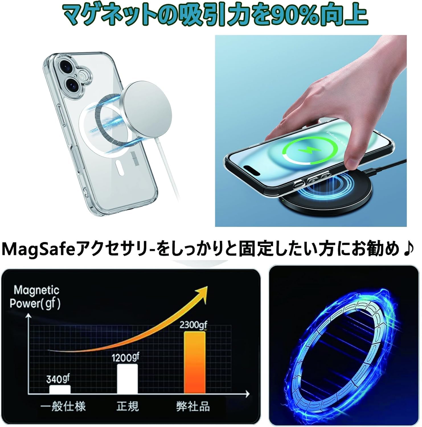 Amazon.co.jp: MXCJUP iPhone 17 ケース MagSafe対応 マグネット 