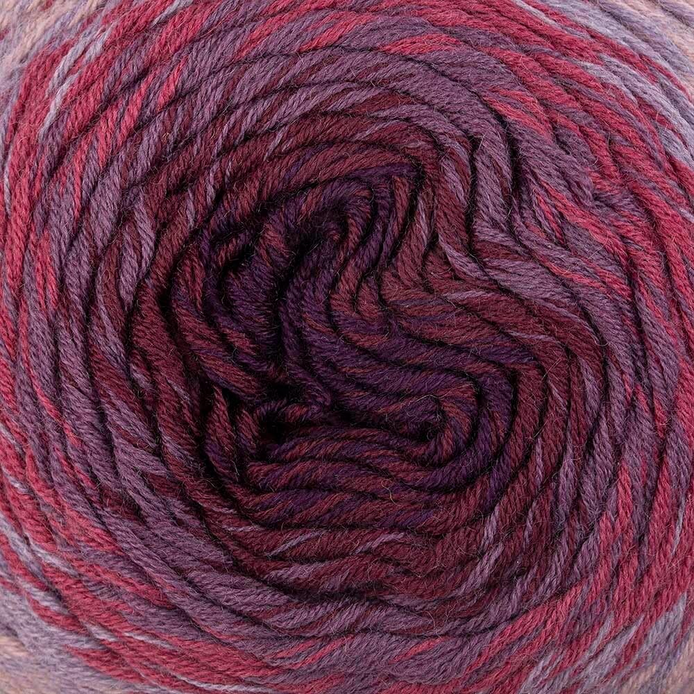 Scheepjes Whirl Fine Art 657 Renaissance Bobbel Merino Wool with Colour Gradient, 220 g 460 m, with Merino Wool Superfine 19 Micron
