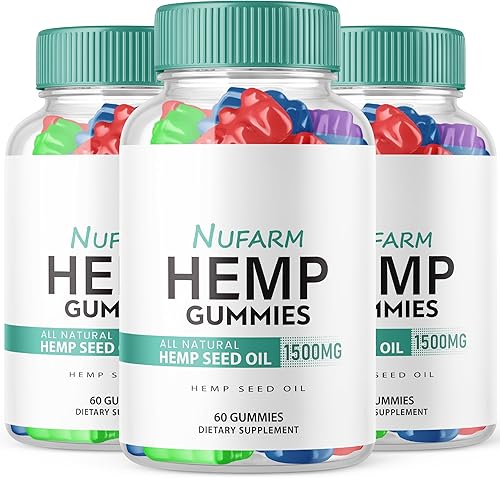 Miniatura 7 de Nufarm - Gomitas de cáñamo  Fórmula oficial  Gomitas NewFarm con extracto de cáñamo de alto rendimiento, gomitas Nu Farm de gran sabor, gomitas Bio