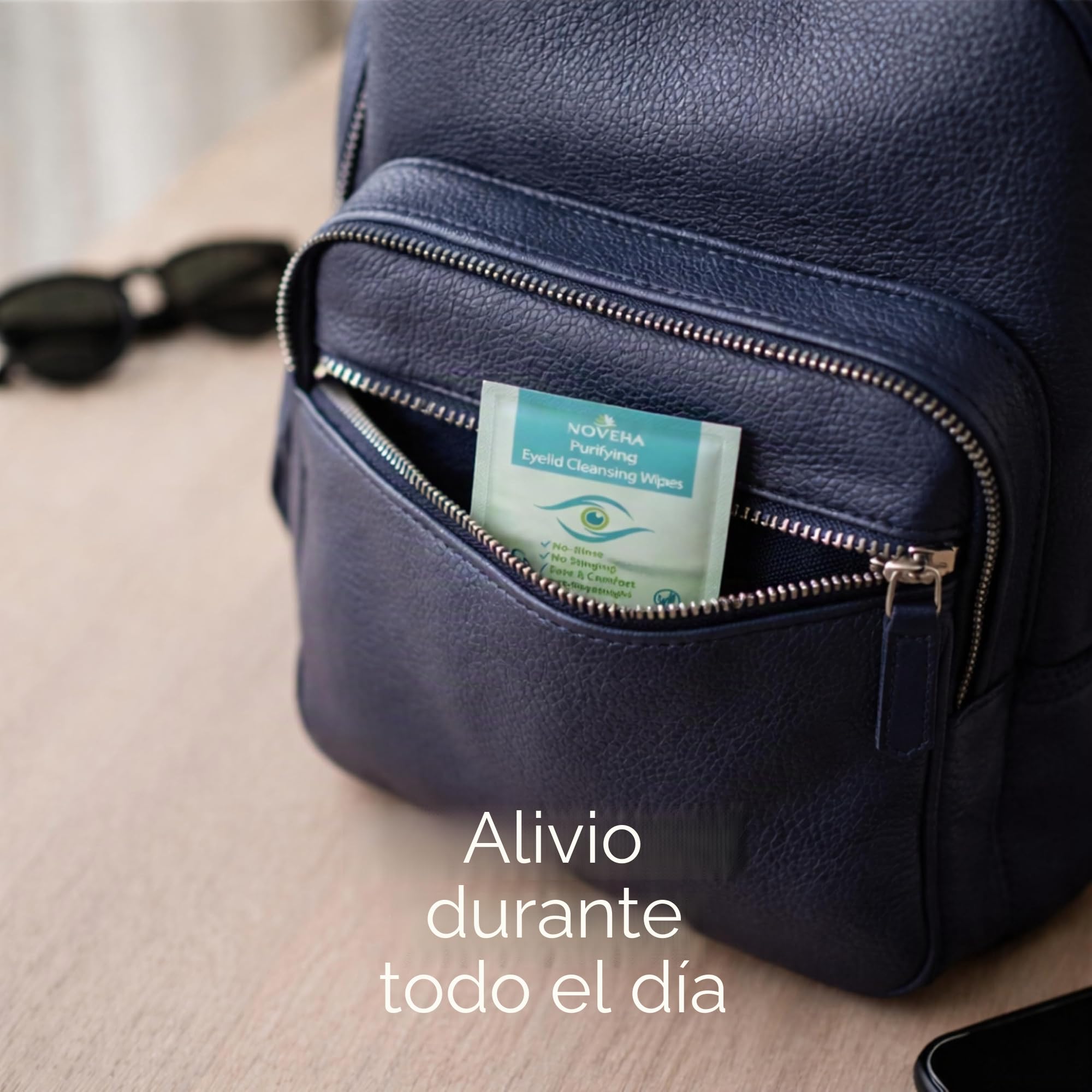 Toallitas antimicrobianas para párpados y pestañas | Para picazón, ojos secos, orzuelos y blefaritis, suaves y naturales, hipoalergénicas y calmantes para ojos sensibles, paquete de 60