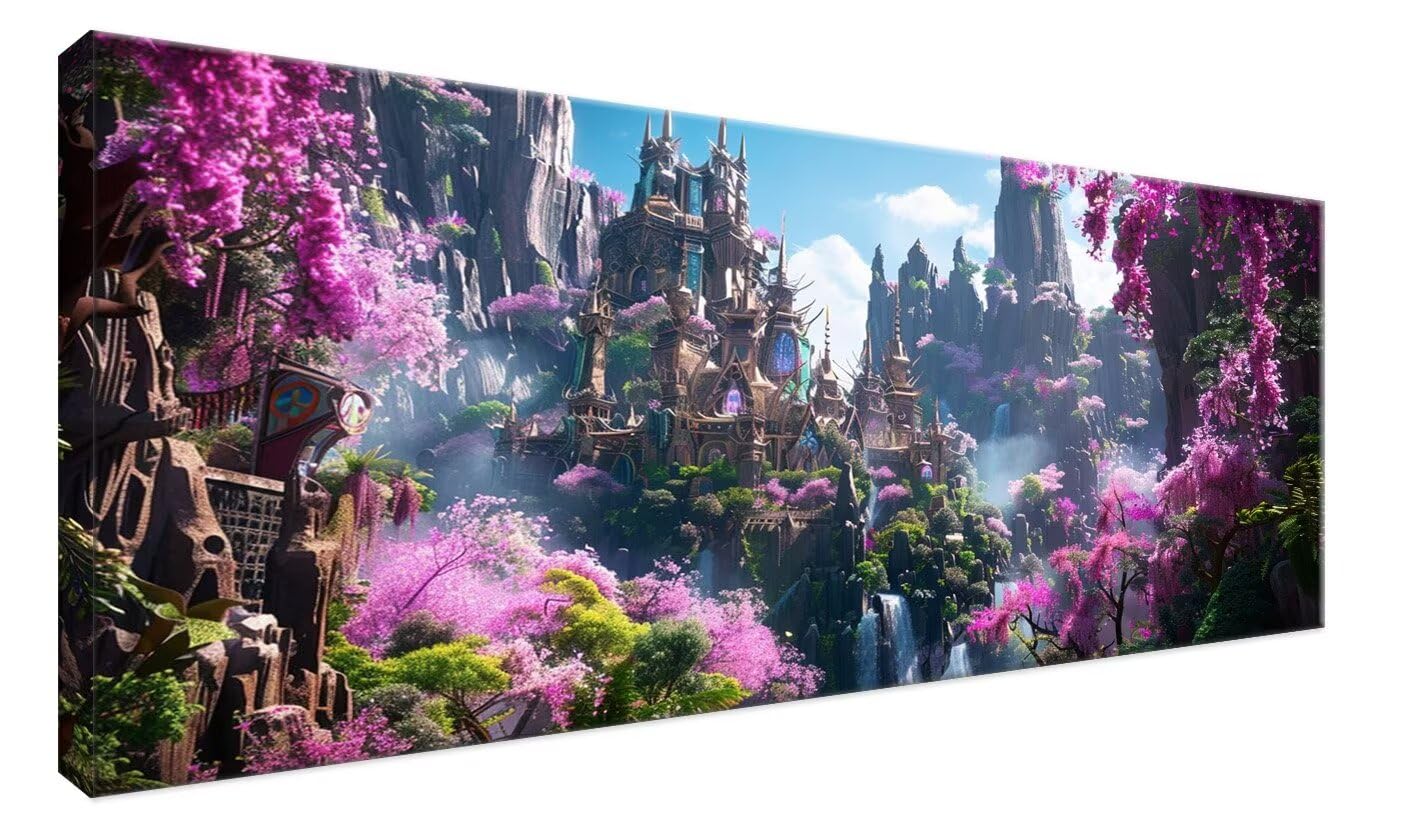 Kit complet peinture diamant 60x120cm à offrir pour passionnés de loisirs créatifs
