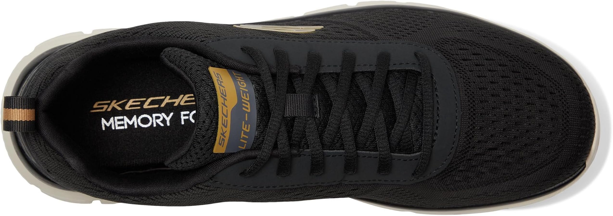 Amazon.com | Skechers Men's Track Leshur Sneaker,Black,6.5