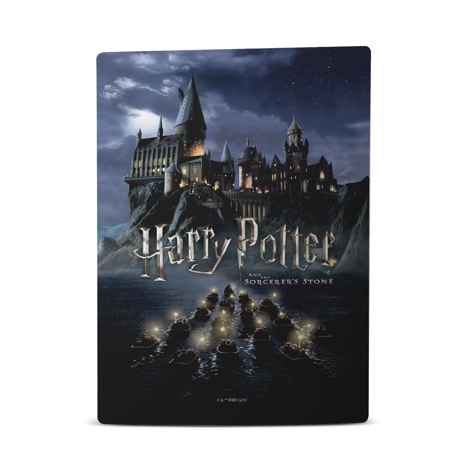 Head Case Designs sous Licence Officielle Harry Potter Château Graphiques Vinyle Plaque Frontale Autocollant De Jeu Peau Compatible avec Sony PlayStation 5 PS5 Disc Console & DualSense Controller